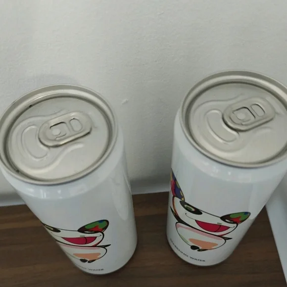 Louis Vuitton x Takashi Murakami. 2 WATER CANS,1 NAPKIN,1 CAKEBOX 7" 2 Cup - Picture 9 of 9